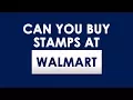 Does Walmart Sell Stamps