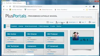 PlusPortals How to access a group page