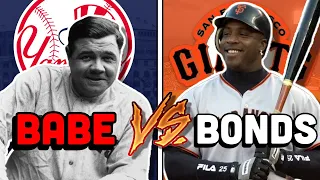 Babe Vs Bonds The Most Dominant Player In Baseball History