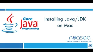 Core Java Tutorial Session 1 1 - Install JDK
