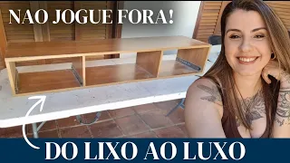 You WON'T BELIEVE what I did with this OLD FURNITURE! IT WAS AMAZING! - #dolixoaoluxo