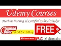 Udemy Free Course On Machine Learning Data Science Ethical Hacking Certification Course