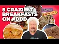 TOP 5 Most-Insane Breakfasts in History with Guy Fieri Food Network