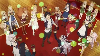 isekai nonbiri nouka op full rurushi ru u0026 tia flower ring amv lyrics 