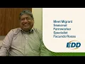 Meet Farmworker Outreach Specialist Facundo Rosas
