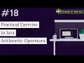PFB - Practical Exercise in Java Arithmetic Operators