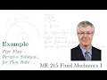 Pipe Flow - Iterative Solution for Flow Rate