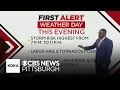 Severe storms with hail and heavy winds possible in Pittsburgh on Thursday KDKA First Alert Weathe