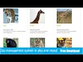 Complete Online Zoo Management System using with Source Code