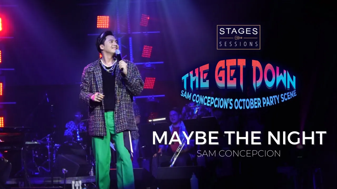 Sam Concepcion - "Maybe The Night" (a Ben&Ben cover) Live at Stages Sessions' The Get Down