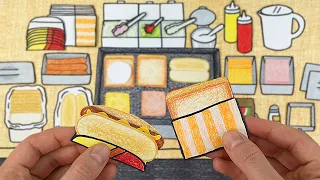 🌭🥪종이로 만드는 길거리 토스트!! :: 셀프어쿠스틱