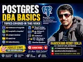Postgres DBA Basics 2026