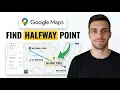 How to Find Halfway Point on Google Maps Quick Tutorial