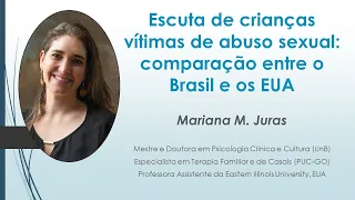 Escuta Especializada de Crianças e Adolescentes no Brasil e nos EUA