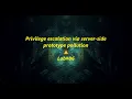 Privilege escalation via server-side prototype pollution - Lab