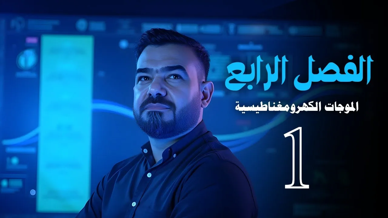 الفصل الرابع:الموجات الكهرومغناطيسية-منهج 2026 المحاضرة 1| الكلاميات