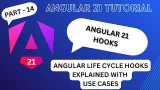 Angular life cycle hooks explained with examples angular 21 tutorial for beginners
