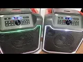 2 ION Pathfinder 280 120W 100hr Bluetooth Sync Link Speaker App Setup Reviews