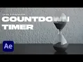 COUNTDOWN TIMER USING AFTER EFFECTS EXPRESSION