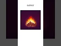 Fire light animation using HTML5 and CSS3
