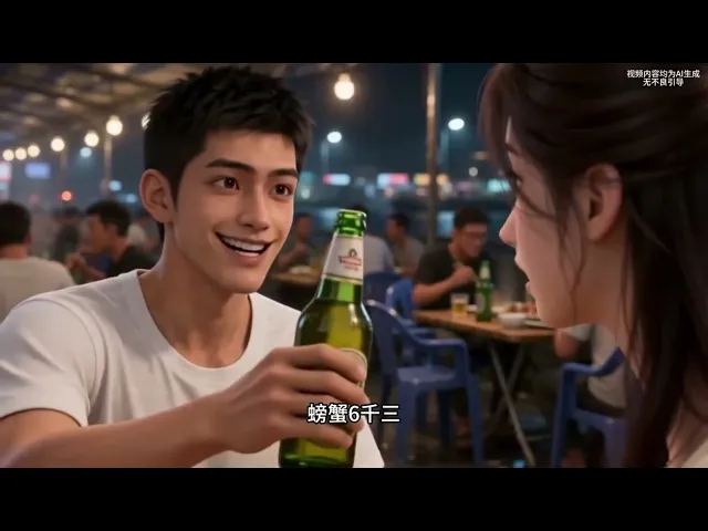 透视赶海:石斑连竿