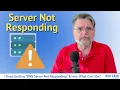 I Keep Getting DNS Server Not Responding Errors What Can I Do
