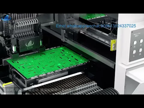 Download MP3 YT40S SMT mounter QFP IC pick and place machine in SMT line