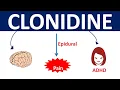 Clonidine - Mechanism precautions side effects uses