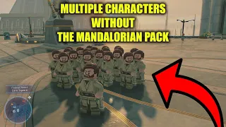 HOW TO GET MULTIPLE CHARACTERS WITHOUT THE MANDOLRAIN PACK IN LEGO Star Wars The Skywalker Saga