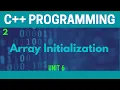 Array Initialization in C