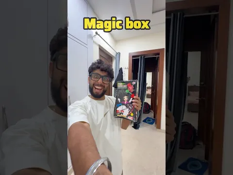 aaj humne Magic box open kiya 😂 #funny #viral #magic #trending #comedy