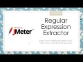 JMeter Regular Expression Generator Extractor Tutorial