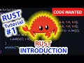 Rust Tutorial - Introduction Rust Programming Code Wanted Beginner Tutorial Rust Course
