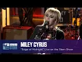 Download Lagu Miley Cyrus “Edge of Midnight” on the Stern Show