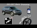 2011-2017 Chevy Traverse 3 6 como cambiar la bomba del power steering o bomba hidraulica del volante