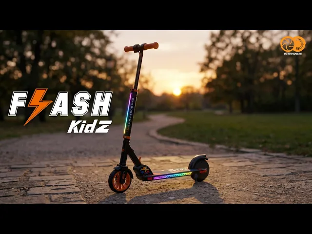 Gyrocopters Flash KidZ Electric Scooter (Age 6+)