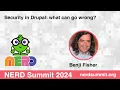 Security in Drupal what can go wrong