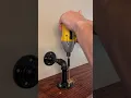 Making a cast iron pipe shelf from scratch