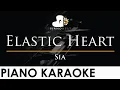 Download Lagu Sia - Elastic Heart - Piano Karaoke Instrumental Cover with Lyrics