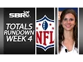 Week 4 NFL Picks Totals Rundown