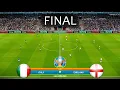 PES 2021 - ITALY VS ENGLAND - UEFA EURO 2020 Final - FULL MATCH HD