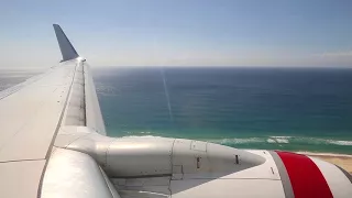 Virgin Australia Boeing 737 Landing - Gold Coast VA 511