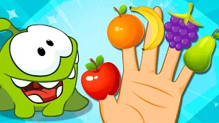 Fruits Finger Family Song تعرف على أسماء الثمار فيديوهات تعليمية Learn Arabic With Om Nom 