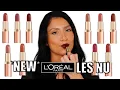 Download Lagu L'OREAL COLOUR RICHE LES NU INTENSE LIPSTICK + NATURAL SUNLIGHT SWATCHES \u0026 WEAR TEST| MagdalineJanet