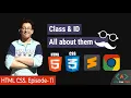 Bangla What are Class ID in CSS HTML CSS For Beginners Web Development Bangla Tutorial