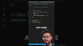 Can you loop through Objects in JS