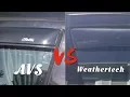 WEATHERTECH vs AVS - Which IN CHANNEL Rain Guard Window visor is The Best