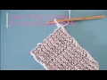Linked Treble Crochet Tutorial UK Linked Double Treble