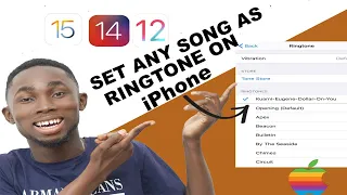 Download How to Set ANY Song as RINGTONE on iPhone MP3