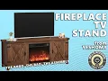 Yeshomy Fireplace TV Stand Review Unboxing Assembly Features Perfect for Your Living Room